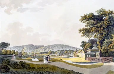 View of the Park at Neu-Waldeg, Dornbach, Vienna, 1792